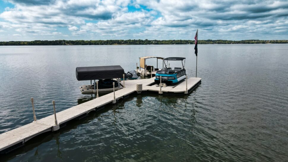 Floating docks in Jupiter