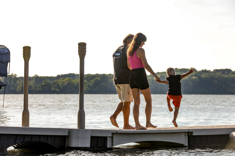 Floating docks in Orlando
