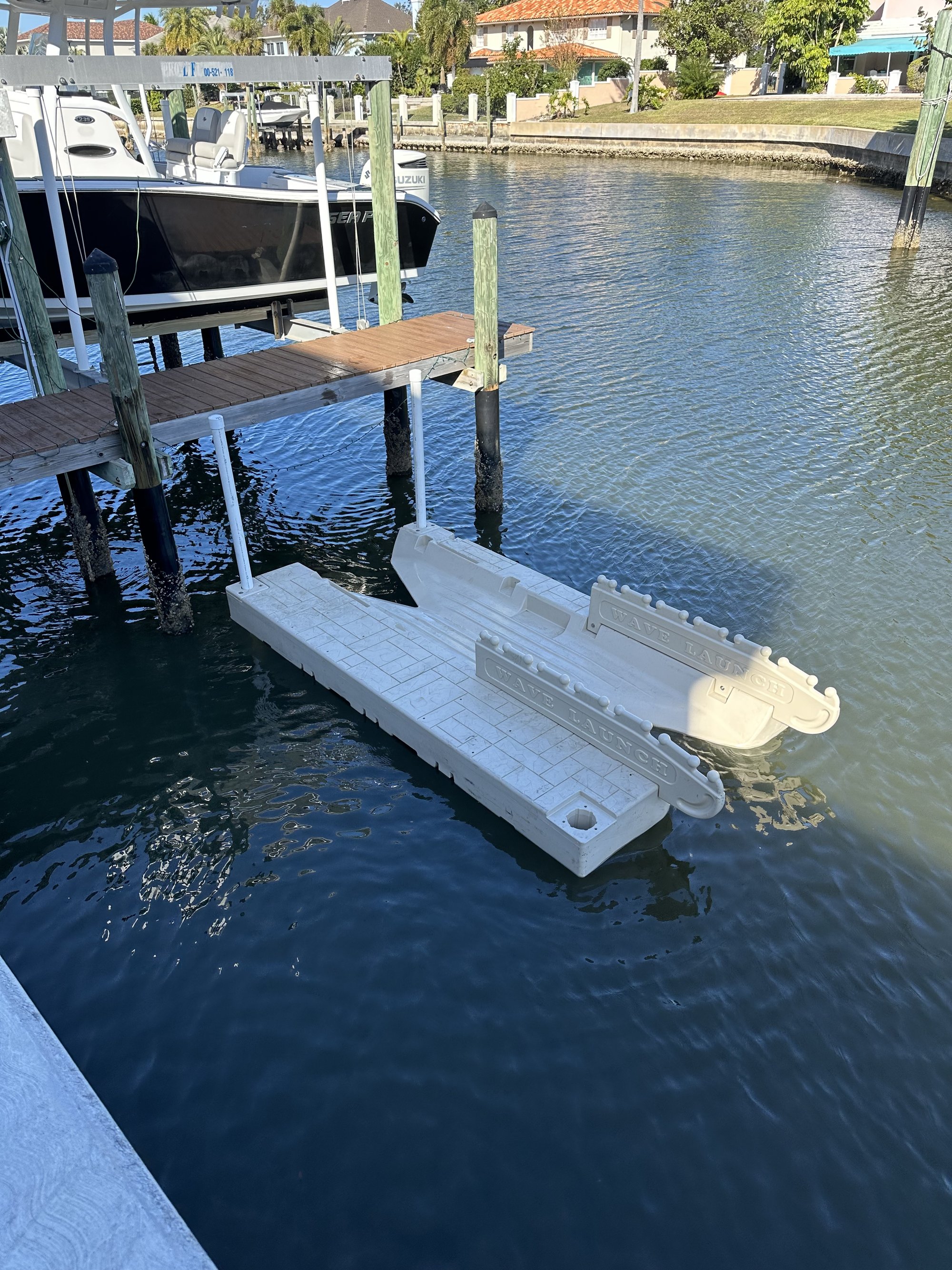 Kayak Launch with 2 Rails 5