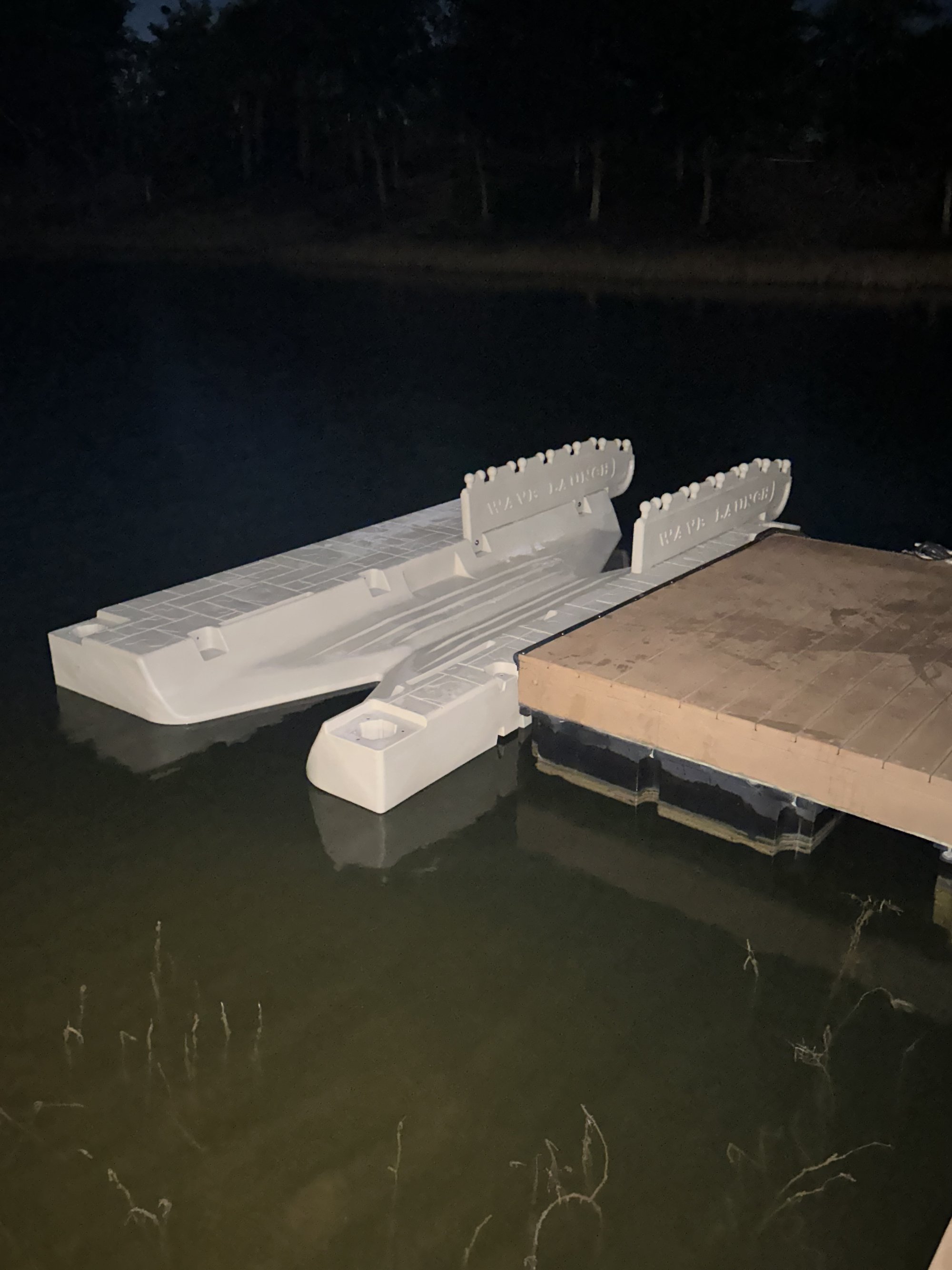 Kayak Launch with 2 Rails 8
