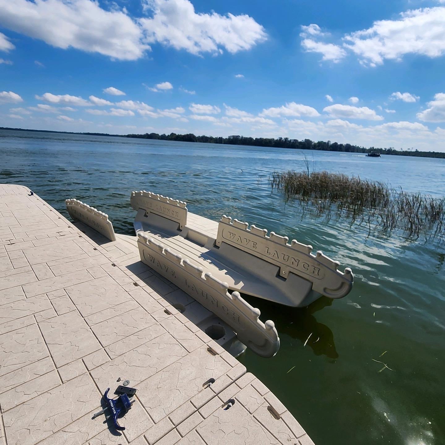 Kayak Launch with 2 Rails 11