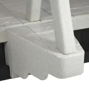DOCK BENCH ATTACHMENT SYSTEM