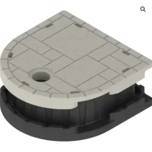 40″ HALF ROUND DOCK SECTION
