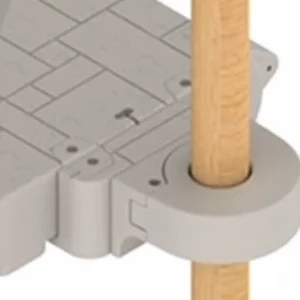 Extreme 8″ Pylon Hoop Attachment Kit