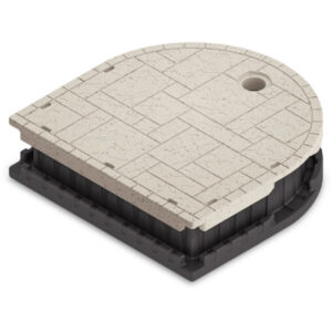 60″ Half Round Dock Section