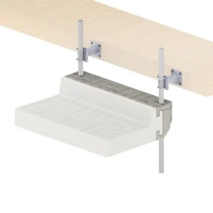 Lowered Deck to Fixed Dock Attachment Kit